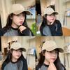 Retro Embroidery Baseball Cap Letter R Sun Hat Retro Letter Baseball Hat  Men