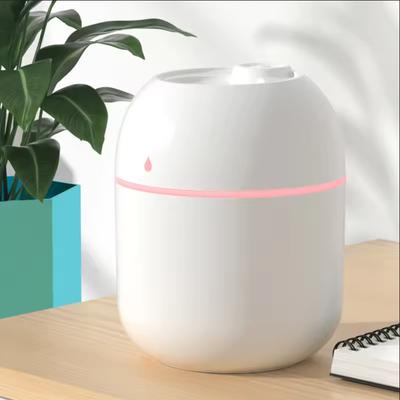 Přenosný USB Ultrazvukový Mini Zvlhčovač Vzduchu Difuzér Esenciálních Olejů Čistička do Auta Aroma Anionový Výrobník Mlhy s LED Osvětlením