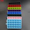 1pcs With Lid /No Lid 24-hole Silicone Ice Tray Square Box Auxiliary Food Puree Cheese Jelly Mold Bar Kitchen Tool Cocktail Cube