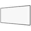 Projector Screen, 3048 mm 16:9 4K 1080 HD Projection Screen, Wall Mounted Projection Dispaly Projector with 8 Hooks and Double-Sided Tapes, Portable