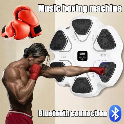 Neuer musikalischer Boxsack für Erwachsene/Kinder Sporttraining Wandmontierte intelligente musikalische Boxmaschine LED Leuchtender Boxsack