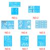 1 Set Snowflake Cling Decals Stikcers Window Snowflake Cling Stickers