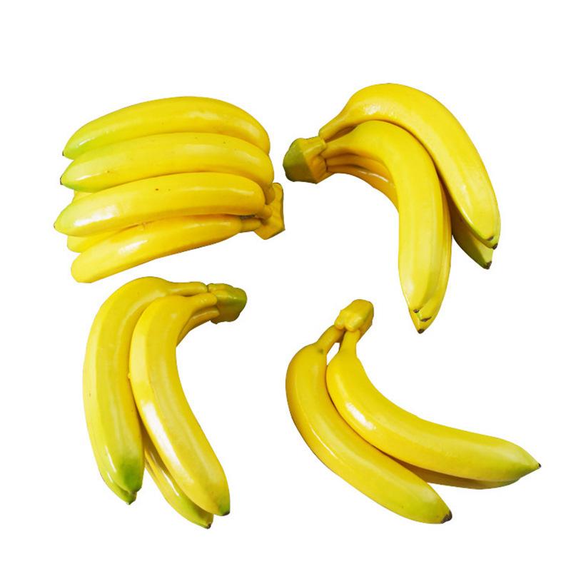 Plastic PU Banana Model for Display and Teaching Props