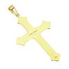 Lala Christie Cross Necklace Top for Men and 18K Gold Women, (lp103-0003-yg)