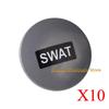 MOC Military SWAT Police Soldier Figures with Bulletproof Shields - Army Weapon DIY Building Blocks