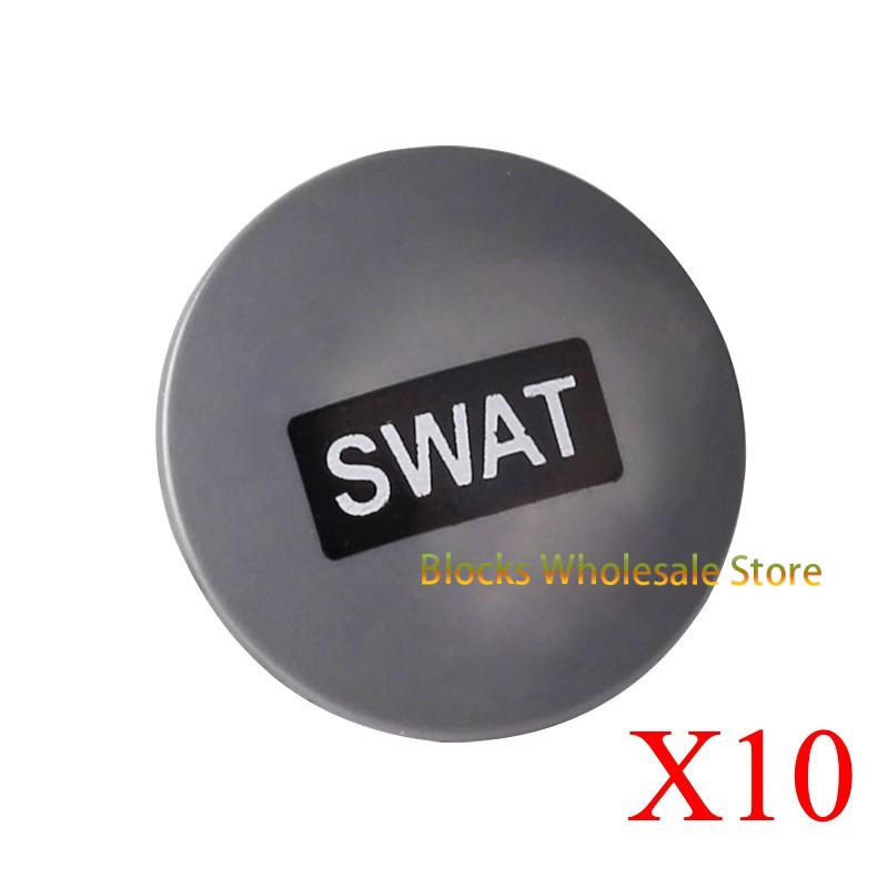 

MOC Военный спецназ Полицейский Солдат Пуленепробиваемый щит Строительные блоки Кирпичи Фигурки Армейское оружие DIY Аксессуары Кирпич Детские игрушки