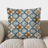 Home Decor Colorful Checkered Pattern Decorative Pillow Pattern Cushion Cover Suitable For Sofa Bedroom Car Pillow Cover