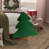 Christmas Couch Pillows Tree Plush Pillows Decorative Cushion Back Cushion Christmas Decorations for Holiday Living Room Sofa