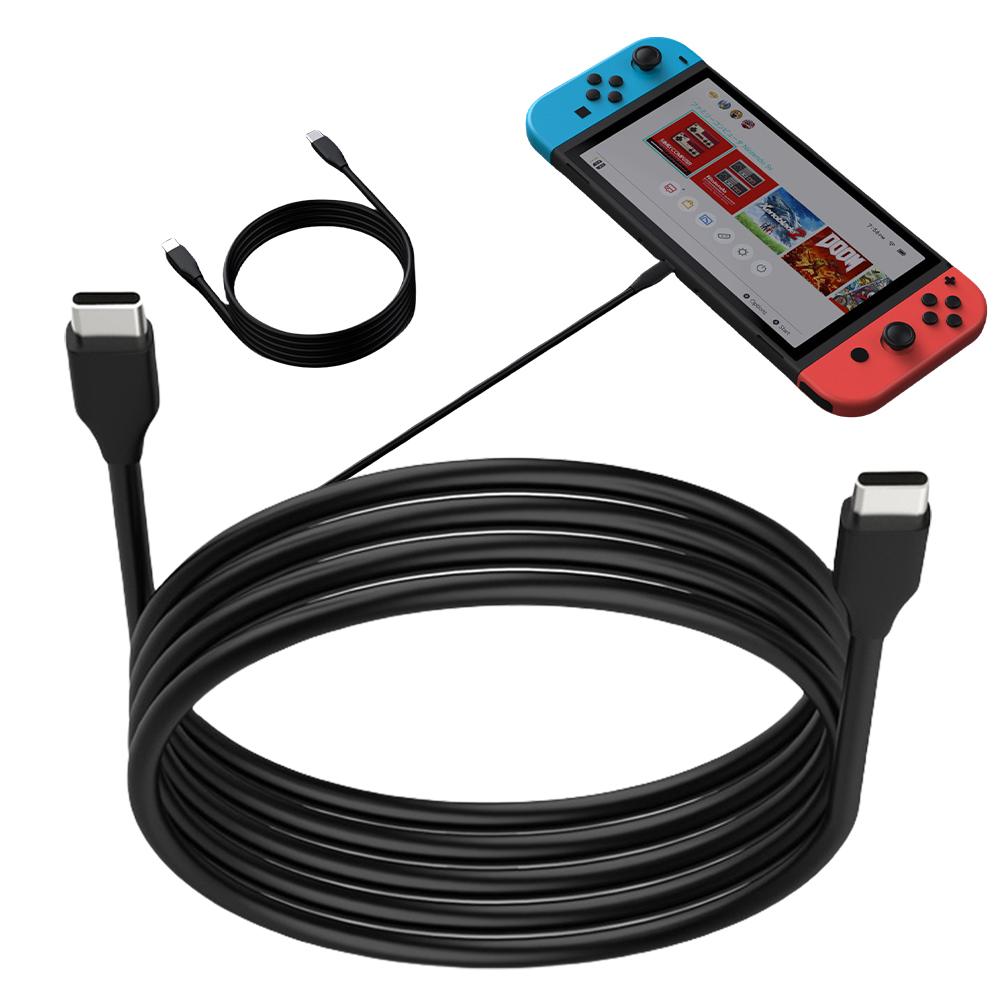 1.5M Type C Charger Cable USB C Data Cable Power Supply Cord Game Controller Cable for PS5 Portal Handheld/PS5 Gamepad/NS/XBOX