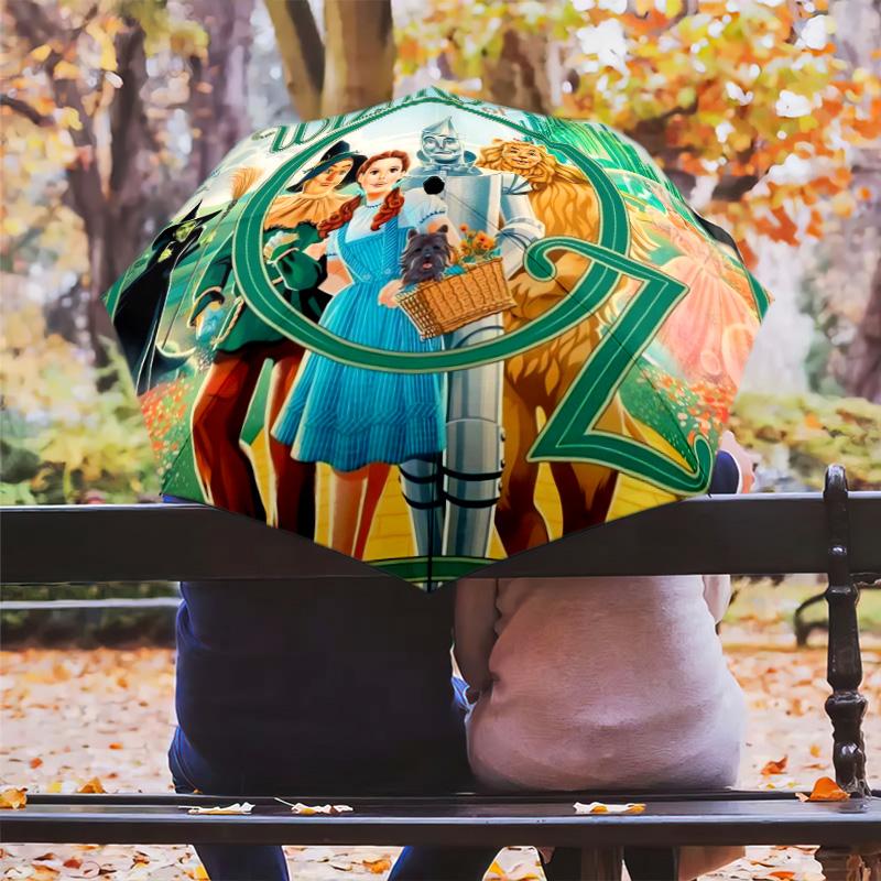 Magic Adventure Oz Folding umbrella durable Portable printing Sun umbrella Gift