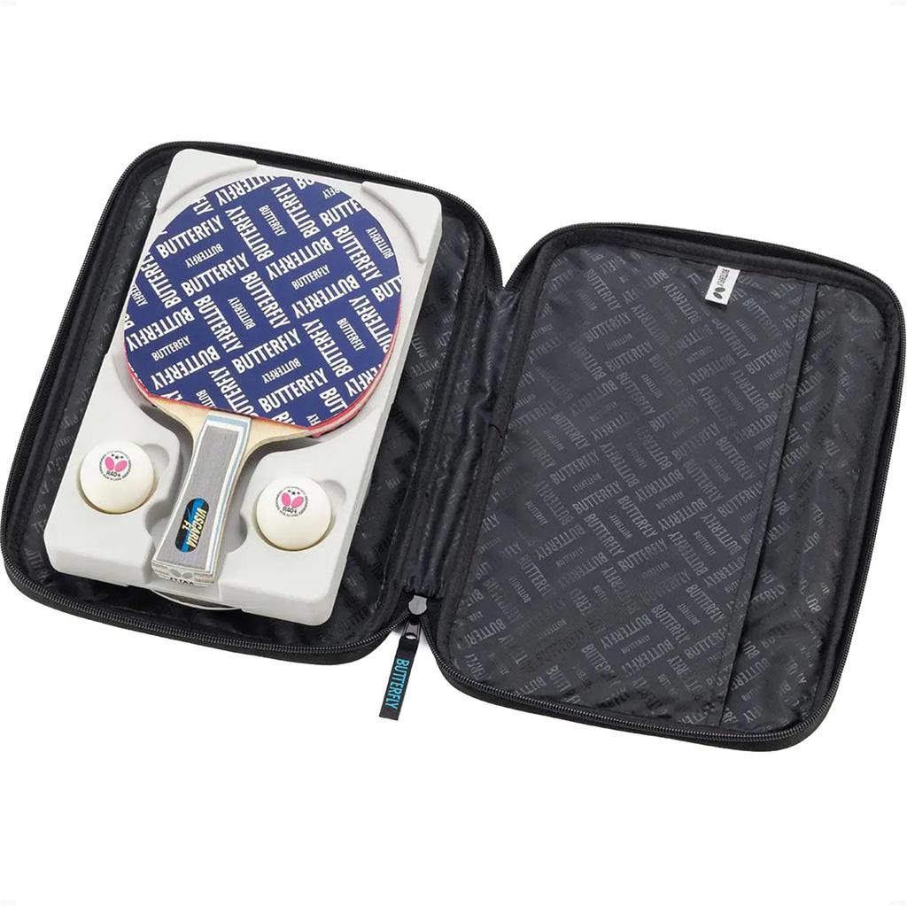 [Butterfly] Table Tennis Racket Case YT Case Holds 2 Rackets 63400 Blue