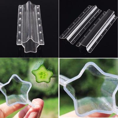 Plastic Cucumber Growth Forming Mold Heart/Star Fruit Shaping Growing Mold