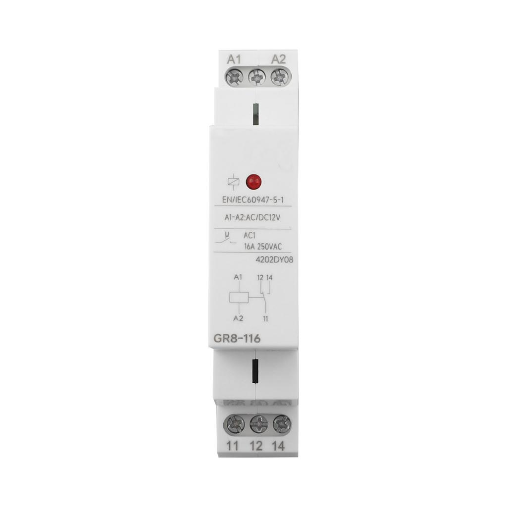 Efficient Relay For Limited Spaces Connector AC DC Relay Auxiliary Relay Mechanical Life 1 107 Max Current Rating 16A