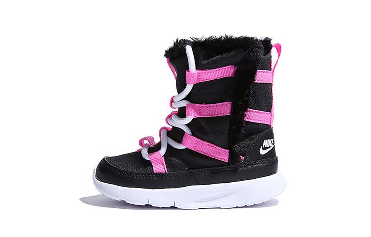 

Nike Venture High top Running Shoes Black Pink Infant And Toddler AQ9495-002 23.5