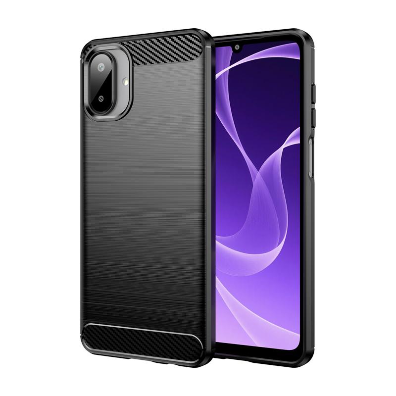 Soft TPU Funda For Samsung Galaxy M07 Shockproof Silicone Carbon Fiber Back Cover Samsung M07 Phone Case For Samsung M07 Case