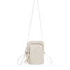 Mini mobile phone bag, soft leather versatile simple breast bag, women's high-end sense niche single shoulder messenger bag