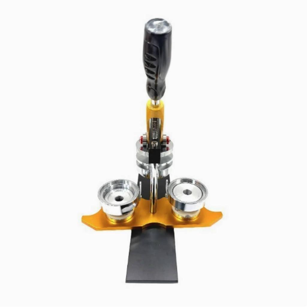 Button Maker Machine Hand-Press-Style Pin Press Tabletop for Craft Studios