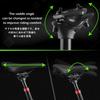 TRIWONDER Shock Absorber Suspension Seatpost for Mountain Bikes, 27.2mm, 28.6mm, 30.4mm, 30.9mm, 31.6mm, and 350mm (Black, 27.2 x 350mm)