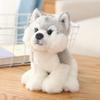 German Shepherd Dog Puppy Stuffed Dalmatian Dog Husky Plush Toy Cute Simulation Pets Fluffy Baby Dolls Birthday Gifts For Kids