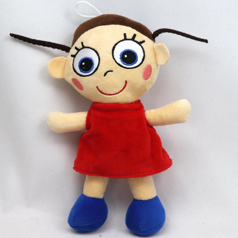 

Cute Cat And Girl Plush Toys With Soft Pp Cotton Filling Perfect For Play And Cuddling Red Girl