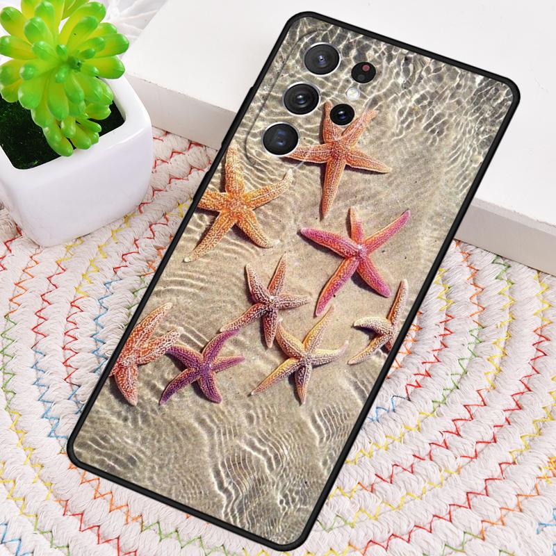 Beach Starfish Phone Case for Samsung Galaxy note 10 pro S26 Ultra S23 S24 FE S25 S21 S22 PLUS shockproof Cove