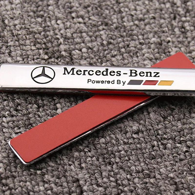 GLC GLB 3D Metal Badge Car Styling Stickers Decal Car Accessories For Mercedes Benz AMG W203 W206 W220 W205 W211 W212 W201 W210