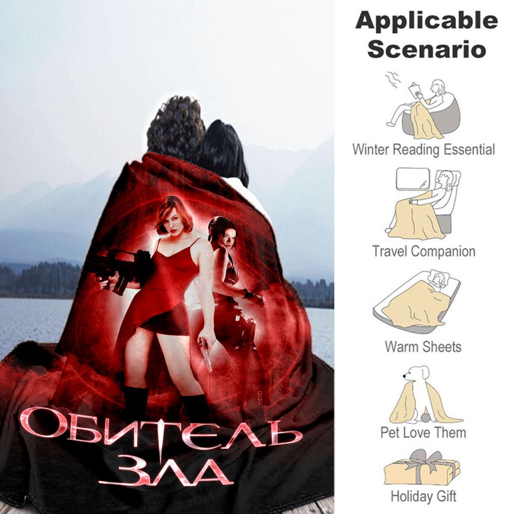 Resident Evil Blanket, High quality Comfortable for All Seasons, Home Decor, Warmth and Comfort