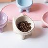 1pcs Super cute cat bowl ceramic cat bowl dog bowl cat rice bowl cat eating bowl cat food bowl cat basin pet supplies