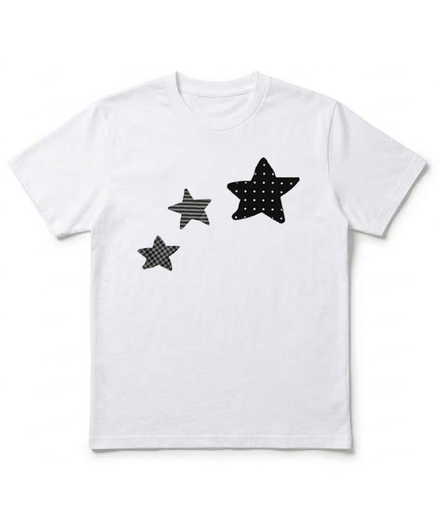 NTBC Dot On Star Graphic Short Sleeve T-Shirt_2 Colors