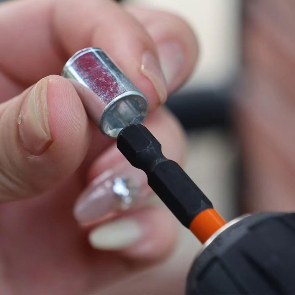 1/4inch Impact Hex Head Hex Shanks Sae and Metric Magnetic Screwdriver Length 50mm Quick Change Screw Driver Extension Adapter