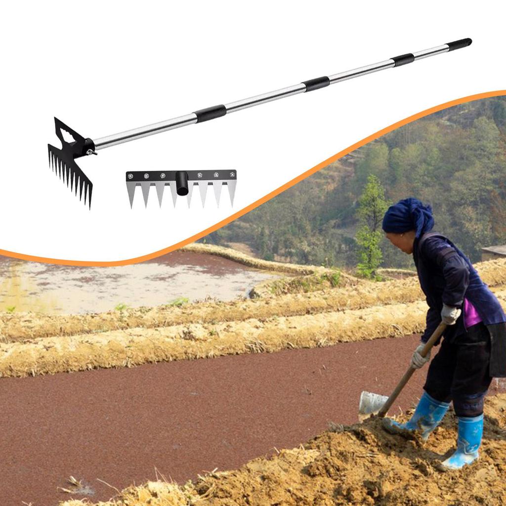 Weed Puller Tool Set Weeding Multifunctional Portable Manual Weeder Remover for Garden,