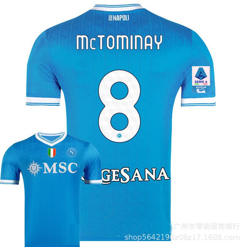 24-27 Serie A Maglia Napoli N.. 11 De Bruyne, Luca AC5 Kudwinter maglia da calcio