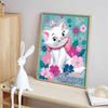 Diamond Painting Illustration of The Adventures of The Cat DIY Gift Suitable for Living Room Bedroom Office and Home Décor