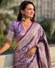 Beautiful rich pallu and jacquard work perfectly on the saree.