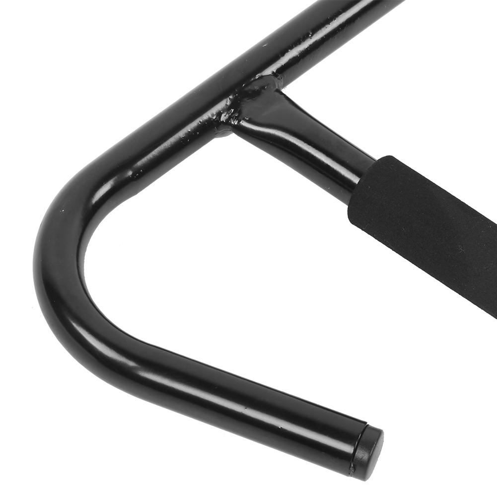1Pair Metal Kayak Canoeing Wall Stand Carrier Rack Surfboard Hanger Accessory Black