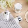 15/30/50ml Vakuum Airless Pumpen Spender Nachfüllbare Creme Flasche Drucktyp Feuchtigkeitscreme Tiegel