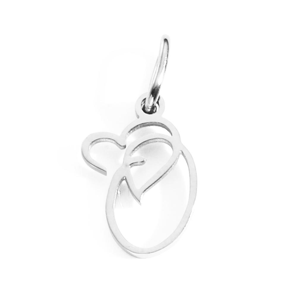Gold-Plated Stainless Steel Alphabet Pendants for DIY Necklaces – Colorfast Jewelry Charms