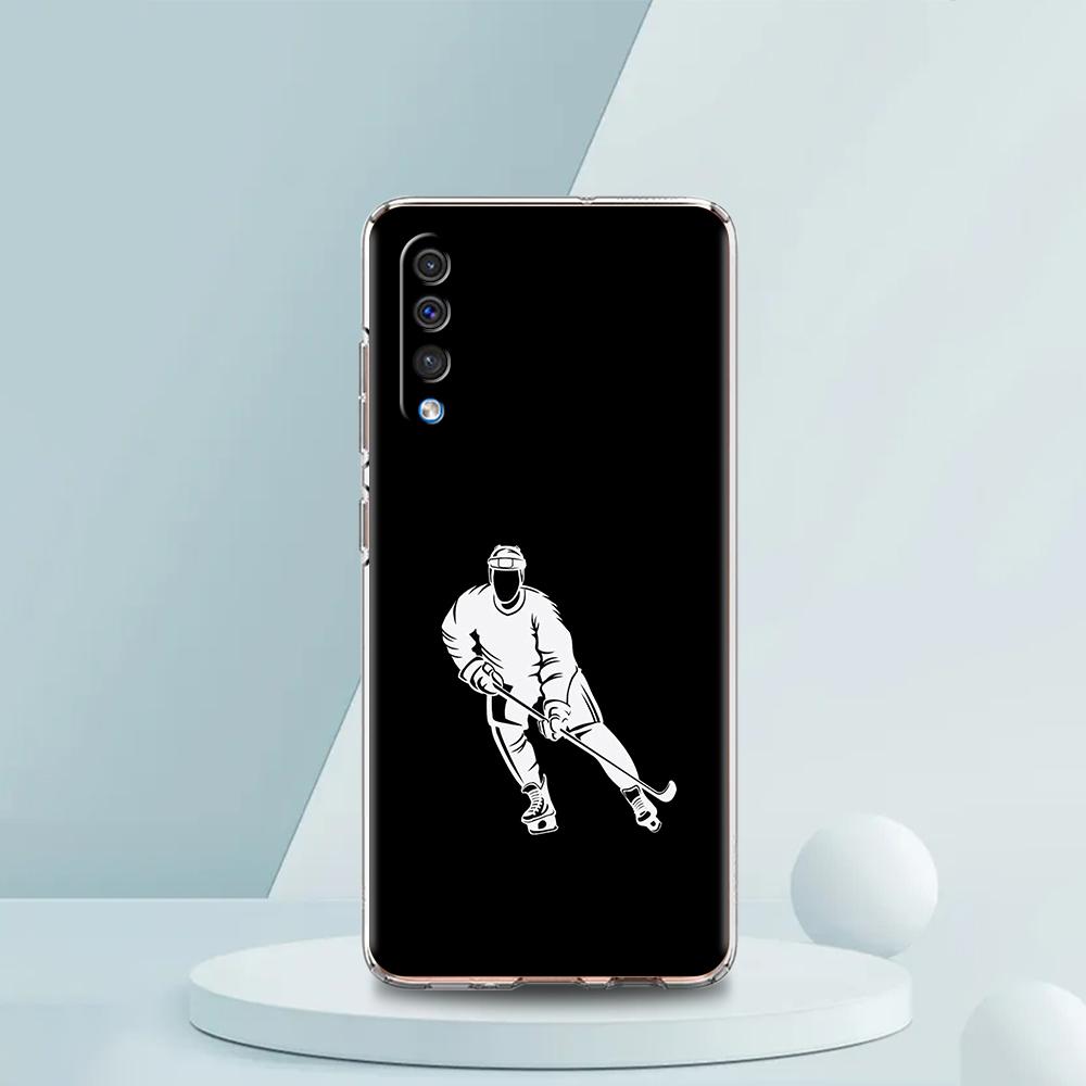 Ice Hockey Rink Phone Case For Samsung A16 A14 A12 A22 A32 5G A34 A42 A52 A54 A50 A70 A30 A40 A20E A10S A20S A02S A04S A06 Cover