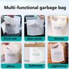 10/20/60pcs Car Disposable Garbage Bag Universal Auto Door Seat Back Sturdy Traceless Pasting Cleaning Bag