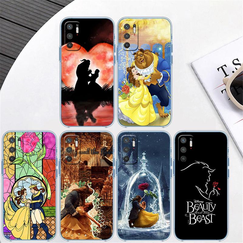 Beauty and the Beast Transparent Phone Case for Motorola Moto G7 G8 G9 G84 G85 G73 G24 G15 Z2 Play Power Plus
