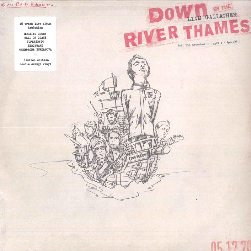 

LP Record LIAM GALLAGHER - Down By The River Thames 0190296739415 WARNER 2022 UK Rock