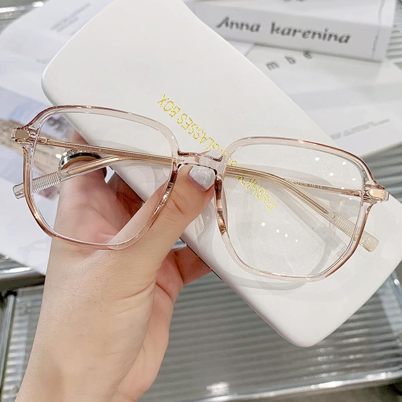Vintage Oversized Square Gradient Reading Glasses Ultralight Business Presbyopia Eyeglasses Computer Anti Ray Eyeglasses