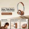 REMAX RB-830HB Wireless Headphones Retro Portable On-Ear Bluetooth Headset with ENC Noise Cancellati