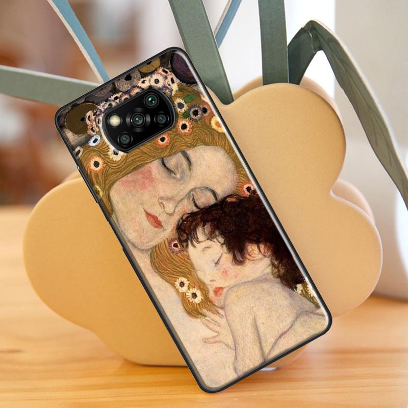 

Чехол для телефона Gustav Klimt для POCO X3 GT F1 F2 F3 M3 M4 X3 Pro для Xiaomi Mi 11T Pro 10T 11 Lite Coque POCO M4 Pro
