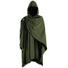 Unisex Medieval Vintage Halloween Cloak Corduroy Cosplay Performance Cloak Stage Costume