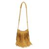 Tassel suede bag women's new women's bag simple and popular women's shoulder bag simple messenger bag