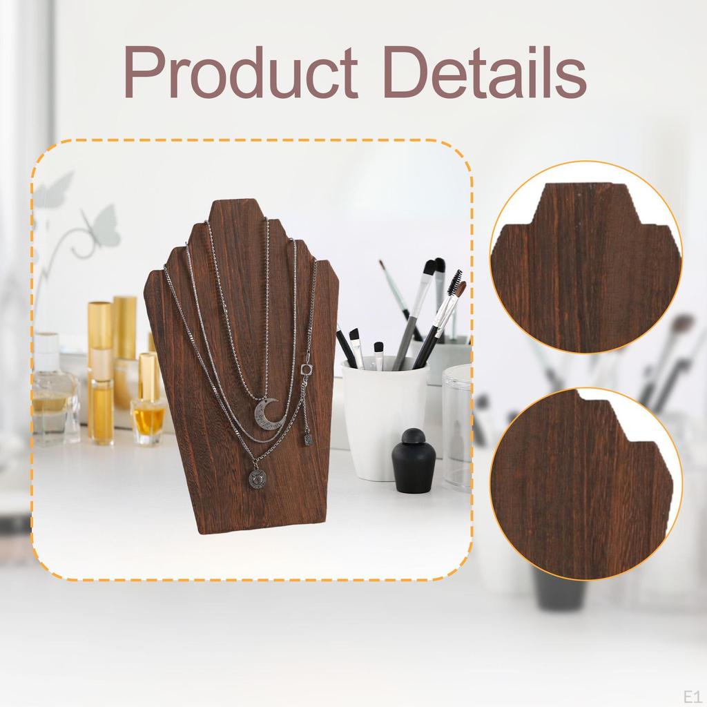 Necklace Holder Display Rack Tabletop Counter Shop Dresser Showcase Show Retail Jewelry