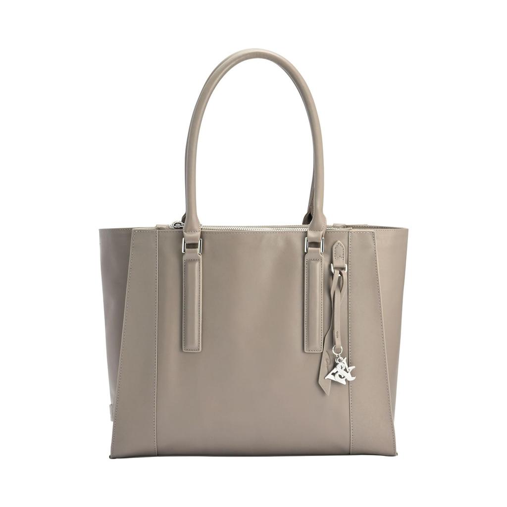 Double & Day Night Gourmet Key Leather Tote Bag, A4 Size, 13.3-inch Laptop Capacity, Cowhide Leather, No. 19001
