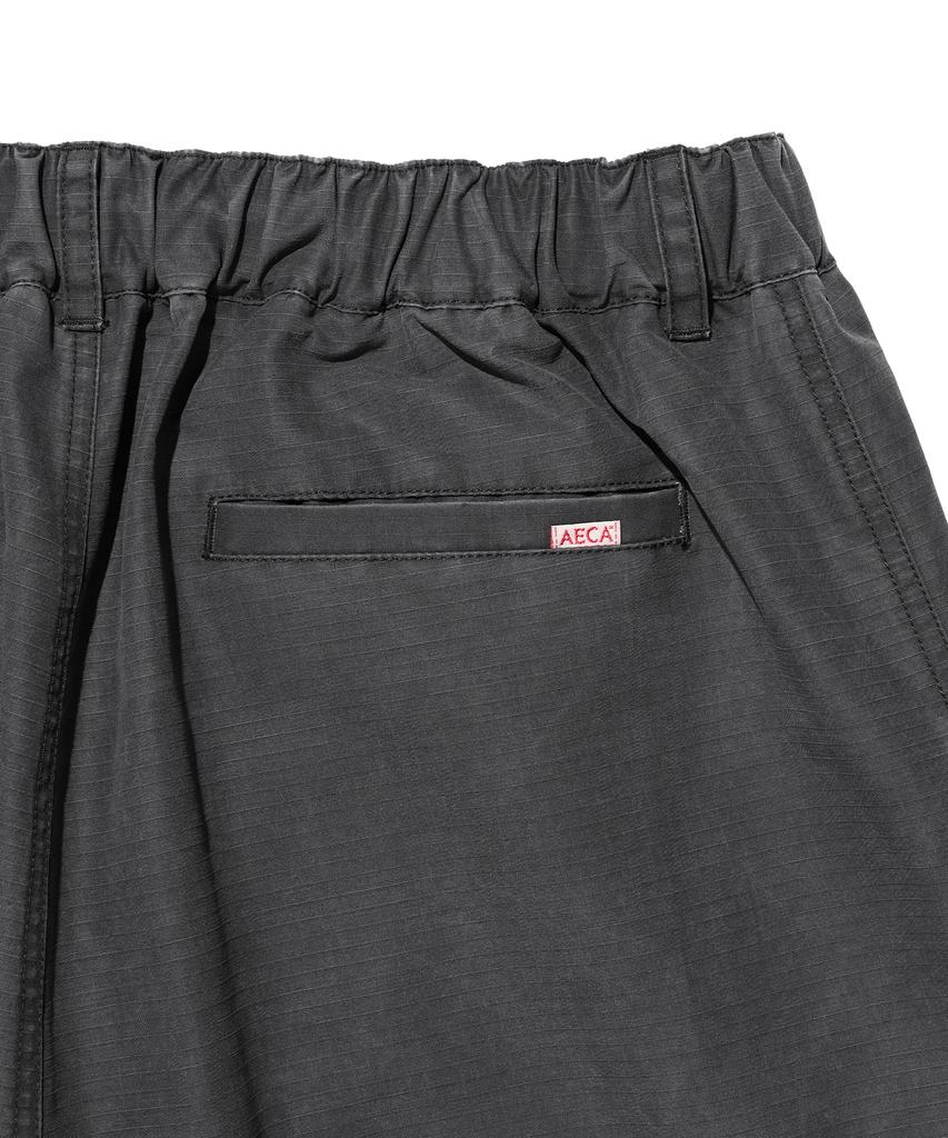 AECA Ripstop Washing Cargo Shorts-Charcoal