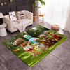 Colorful Friends In The Forest Themed Anti-Slip Rugs - Polyester Home Decor, Suitable for Bedrooms, Living Rooms, Doorways, Studios, and Decorations